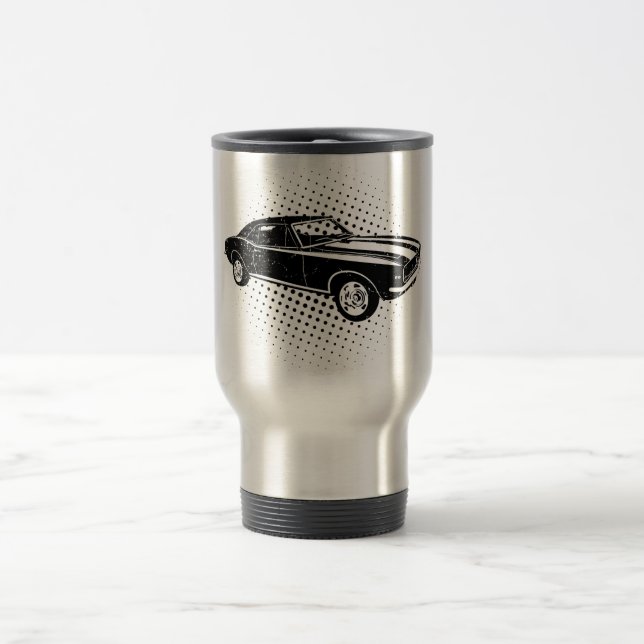 Taza De Viaje Chevrolet Camaro 1967 SS 396 (Centro)