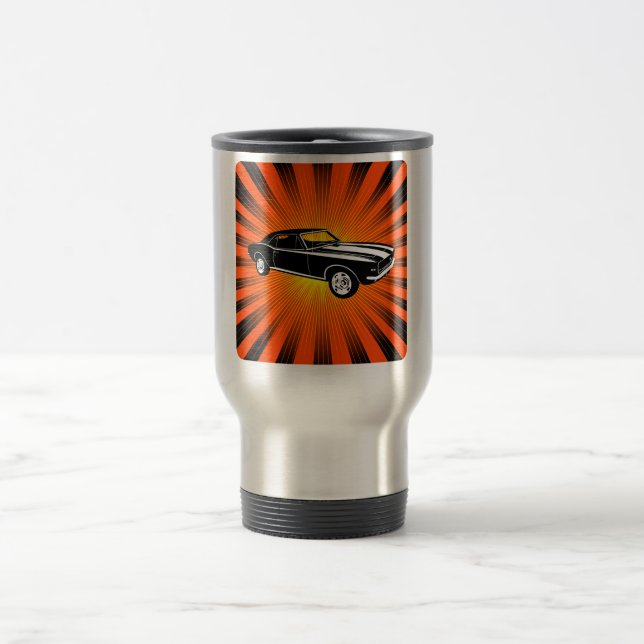 Taza De Viaje Chevrolet Camaro 1967 SS 396 (Centro)