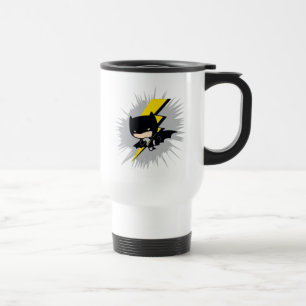Taza De Viaje Chibi Batman Lightning Kick
