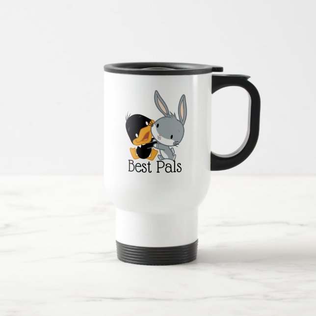 Taza De Viaje Chibi DAFFY DUCK™ & BUGS BUNNY™ (Derecha)