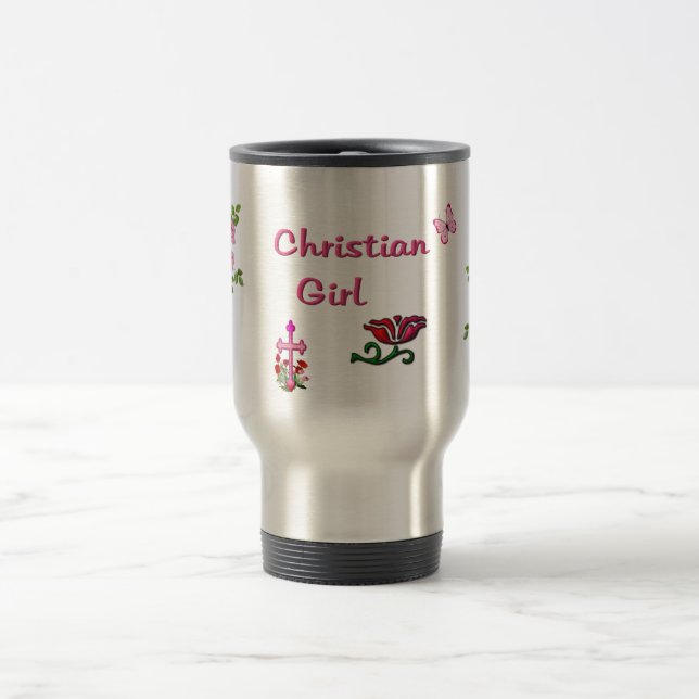 Taza De Viaje Chica cristiana  (Centro)
