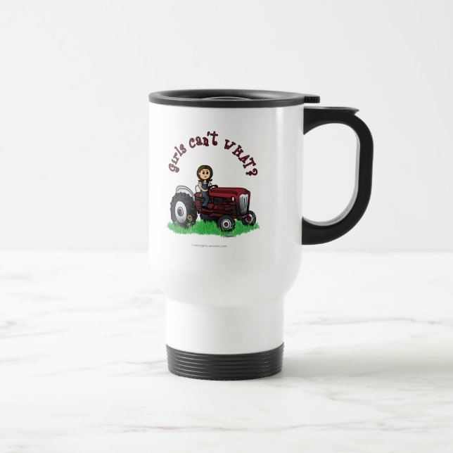 Taza De Viaje Chica de granjero rojo claro (Derecha)