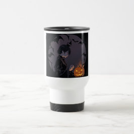 Taza De Viaje chica de halloween