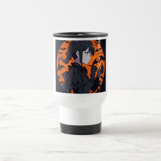Taza De Viaje chica de halloween (Centro)