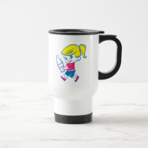 Chica de helados Coffee Travel Mug