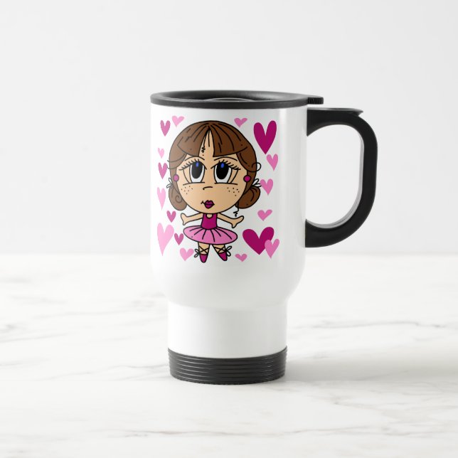 Taza De Viaje Chica de la bailarina (Derecha)