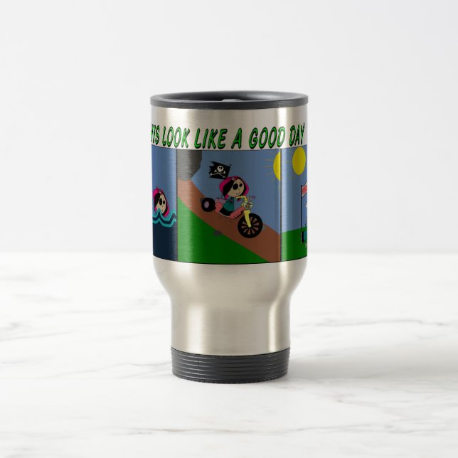 Taza De Viaje Chica de TRIATHALON (Centro)