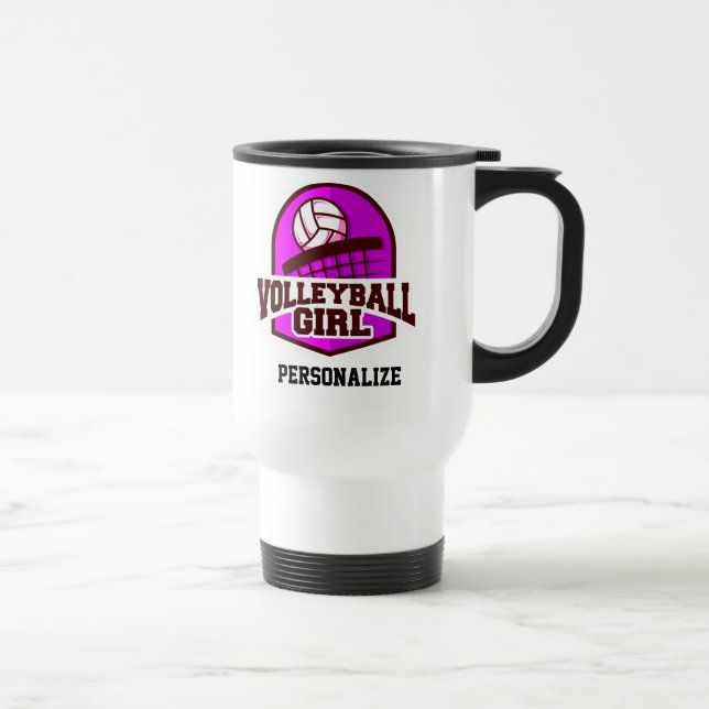 Taza De Viaje Chica de voleibol (Derecha)