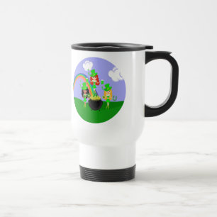 Taza De Viaje Chica del Día de San Patricio