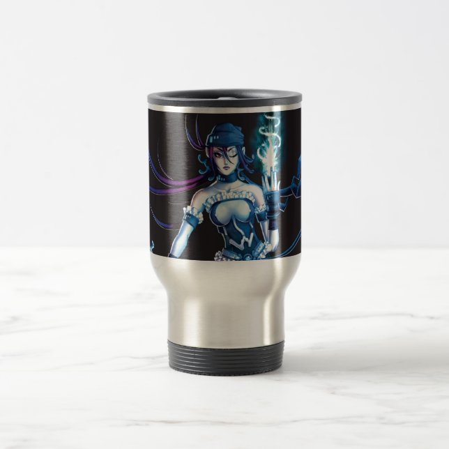 Taza De Viaje Chica del pirata del animado (Centro)
