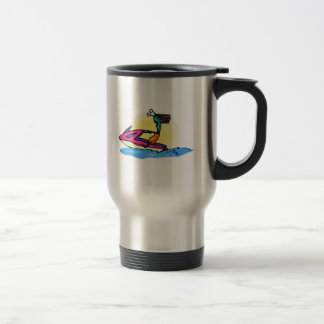 Taza De Viaje Chica extranjero en JetSki