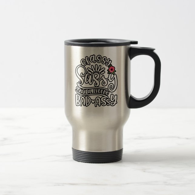 Taza De Viaje Chicas Elegantes Y Un Poco Malos Y Elegantes (Derecha)