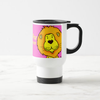 Taza De Viaje Chicas nombrados viajes de león rosado / taquilla