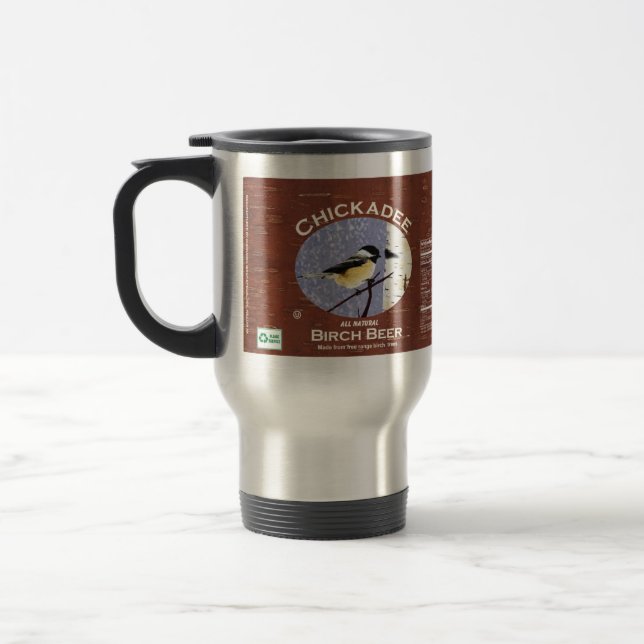 Taza De Viaje Chickadee-dee-dee (Izquierda)