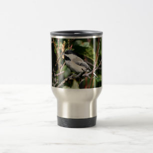 Taza De Viaje chickadee Negro-capsulado