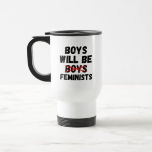 Taza De Viaje Chico Feminista - Los chicos serán feministas II