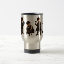 Chico Inventor Steampunk Vaso | Engranajes Caprich