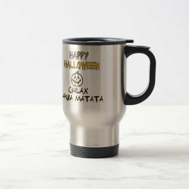 Taza De Viaje Chill and Relax Happy Halloween Collection (Derecha)