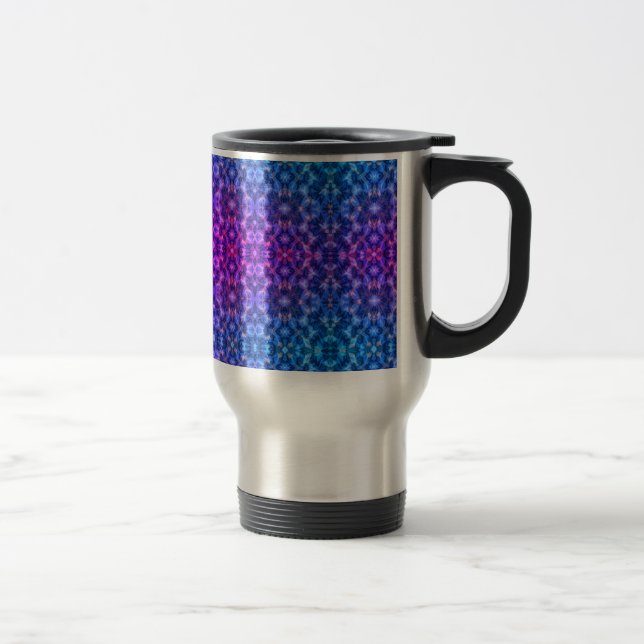 Taza De Viaje Chill Magenta-Blue Vibes (Derecha)