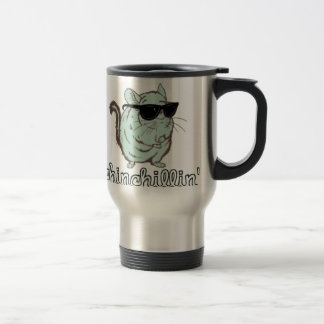 Taza De Viaje Chinchilla azul de Chinchillin