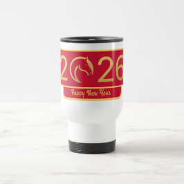 Taza De Viaje Chinese New Year Horse Perfect Gift