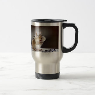 Taza De Viaje Chipmunk con la foto llena de las mejillas