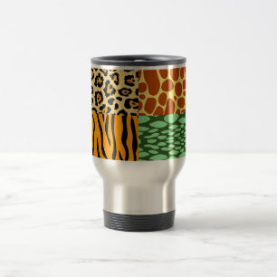 Taza De Viaje Chita, jirafa, tigre y serpiente