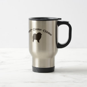 Taza De Viaje Chow Chow de campamento