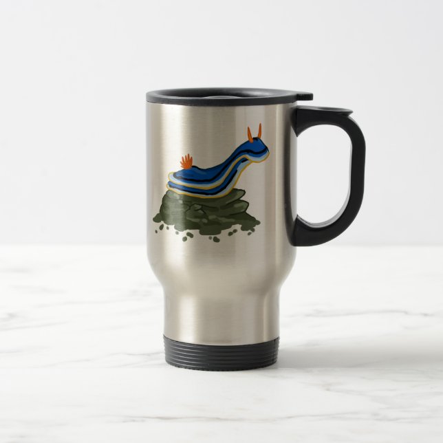 Taza De Viaje Chromadoris Nudibranch (Derecha)