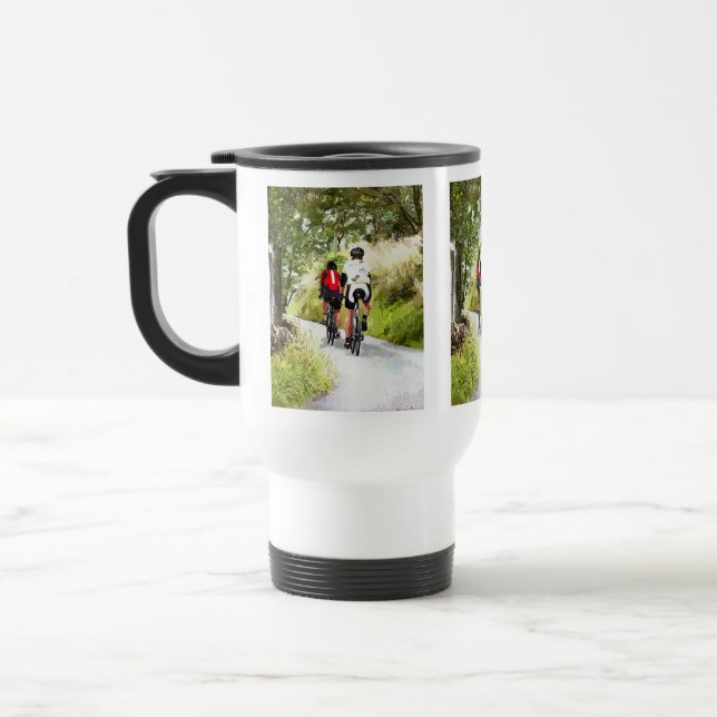 TAZA DE VIAJE CICLISMO (Izquierda)