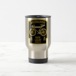 Taza De Viaje Ciclismo de aventura en la naturaleza