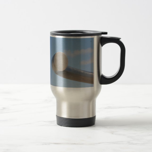 Taza De Viaje Cielos azules metálicos (Derecha)