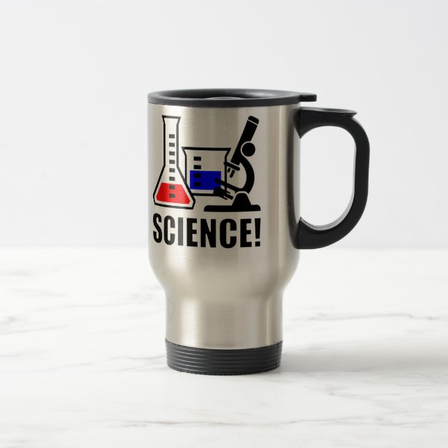 Taza De Viaje ¡Ciencia! (Derecha)