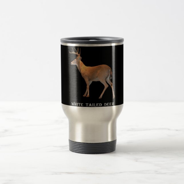 Taza De Viaje Ciervos (dólar) Blanco-Atados (Centro)