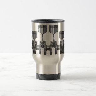 Taza De Viaje Cigüeñal del pistón