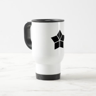 Taza De Viaje Cinco rombos divididos