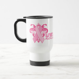 Taza De Viaje Cintas rosadas cada día