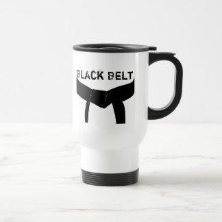 Taza De Viaje Cinturón negro de artes marciales angustiadas