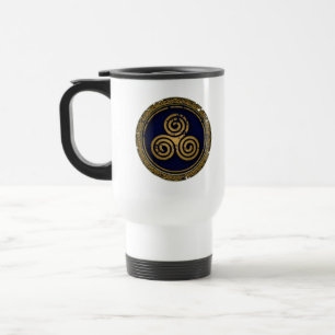 TAZA DE VIAJE CÍRCULO DE LAS HERRAMIENTAS CELTICAS