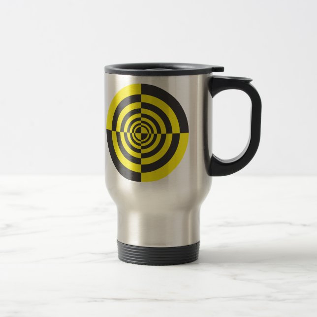 Taza De Viaje Círculos hipnóticos (Derecha)