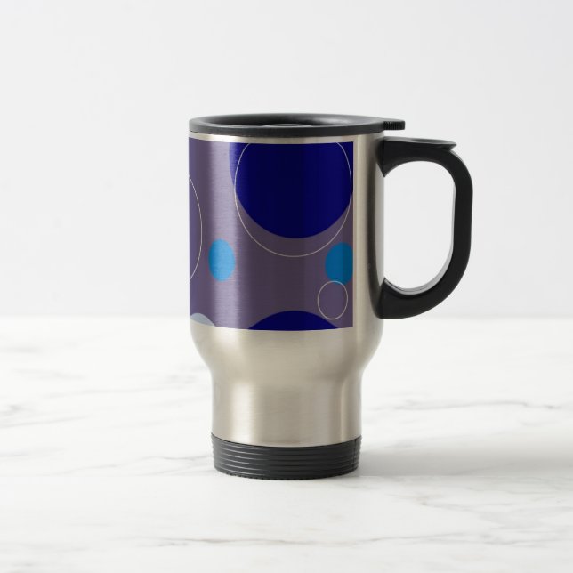 Taza De Viaje Círculos retro (Derecha)