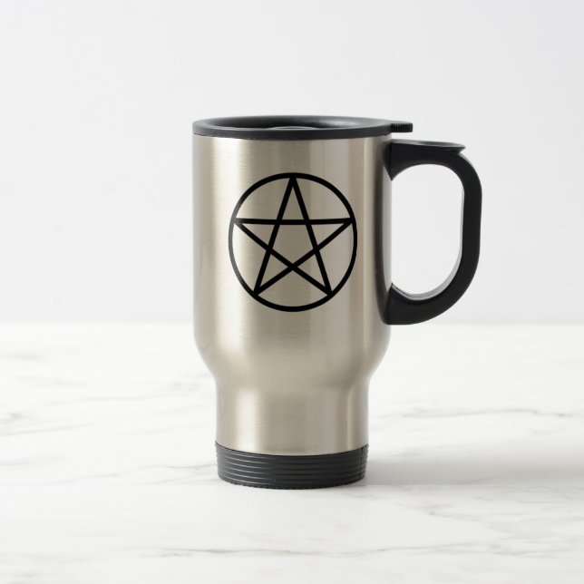 Taza De Viaje CircumscribedPentagram (Derecha)