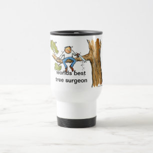 Taza De Viaje cirujano de árbol