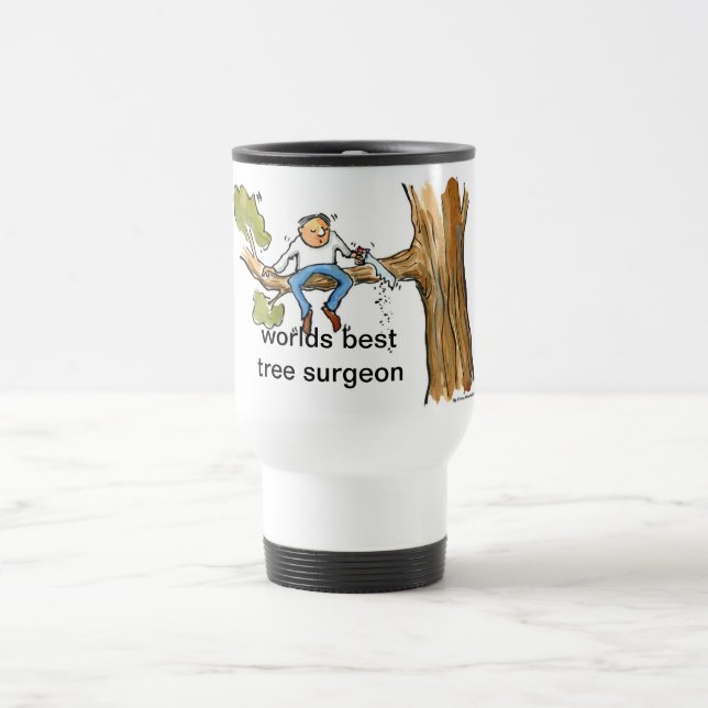 Taza De Viaje cirujano de árbol (Centro)