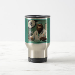 Taza De Viaje Cirujano de Bigfoot