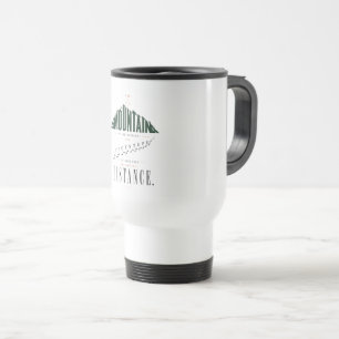 Taza De Viaje Cita de distancia de pasos de montaña