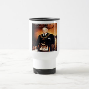 Taza De Viaje Cita de Harry Truman "No les dio Infierno"