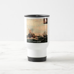 Taza De Viaje Cita de Herman Melville Llámame Ismael