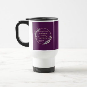 Taza De Viaje Cita de Jane Eyre II - Estilo Cuto