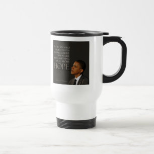 Taza De Viaje Cita de Obama